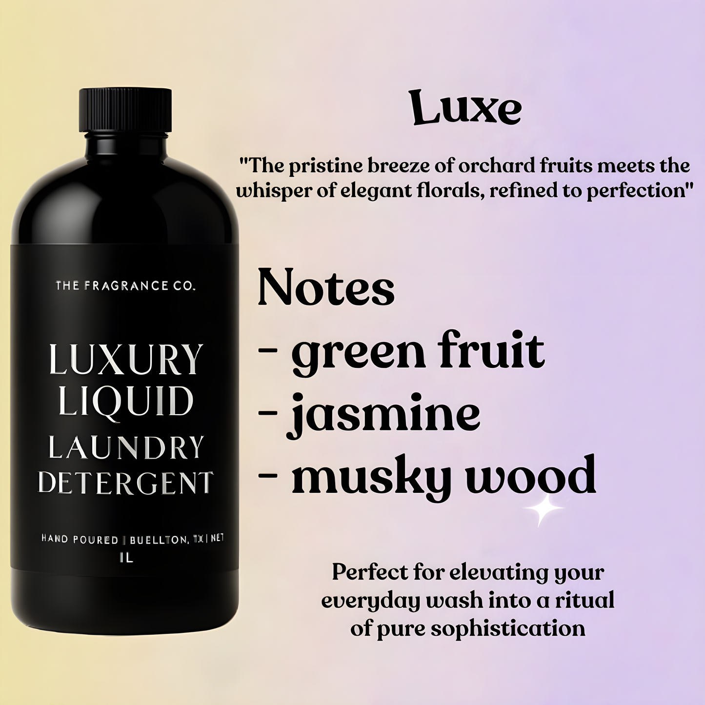 Everglo Luxury Scented Laundry Detergent